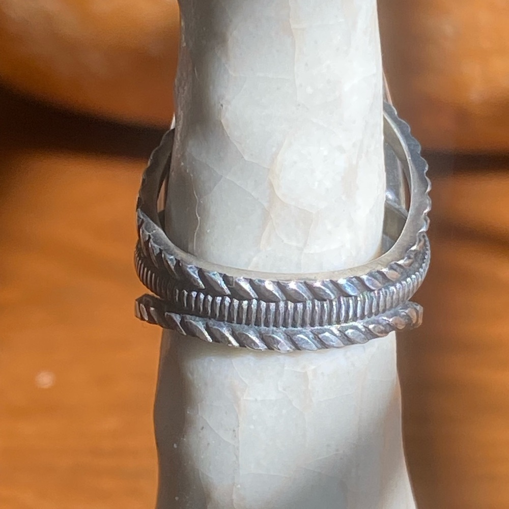 Arizona Chrysocolla Sterling Ring - Picture 4 of 10
